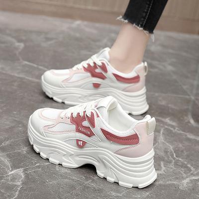 Popular Breathable Sports Shoes Comfortable Versatile Casual Shoes Women's Spring 2025 New Pregnant Women Not Tired Feet Dad Shoes