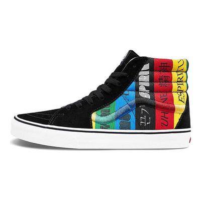 Sk8-Hi Spirit Unisex Sneakers Black Multi-Color True-White VN0A4U3CWK2