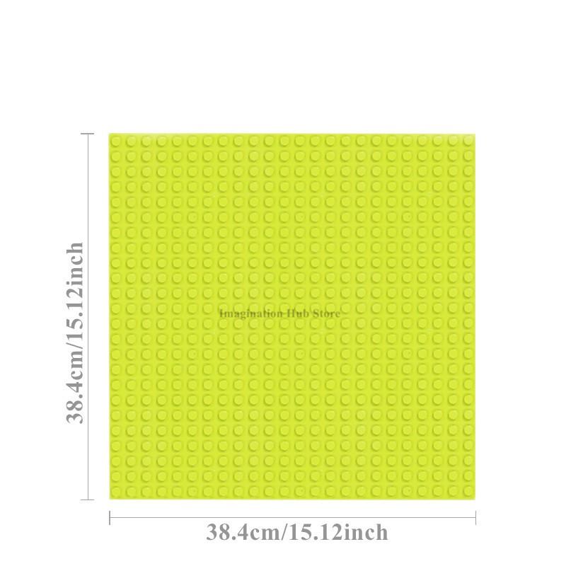 24x24 Dots Large Building Blocks Baseplate,DIY Wall Scene Base Plate Accessories,Compatible All Classic Brand Bricks Toys