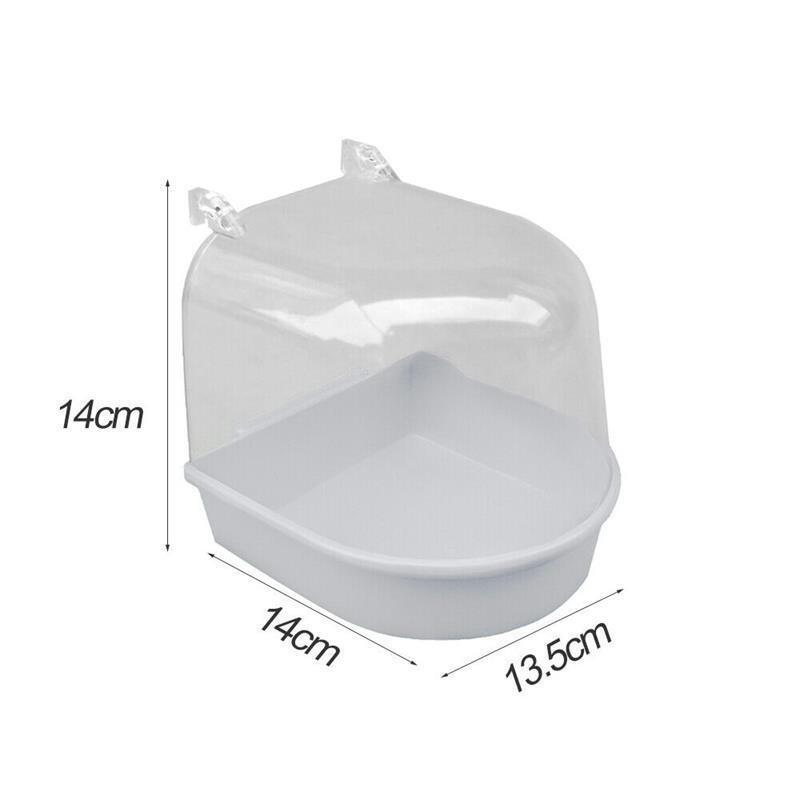 

Подвесная поилка для птиц, подходящая для маленьких птиц, пластиковый материал, несколько вариантов цвета белый