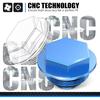 NICECNC Motorcycle Rear Brake Reservoir Cap Aluminum Compatible with Husaberg TE FE 250-570 Allshippage 2009-14,Compatible with Husqvarna TC FC TX FX