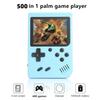 500 In 1 MINI Games Handheld Game Players Portable Retro Video Console Boy 8 Bit 3.0 Inch Color LCD Screen Games
