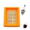 1pc Air Filter Cleaner With Spark Fuel Filter For Primer Blub Replacement For FS120 FS200 FS350 FS400 Trimmers Brush Cutters
