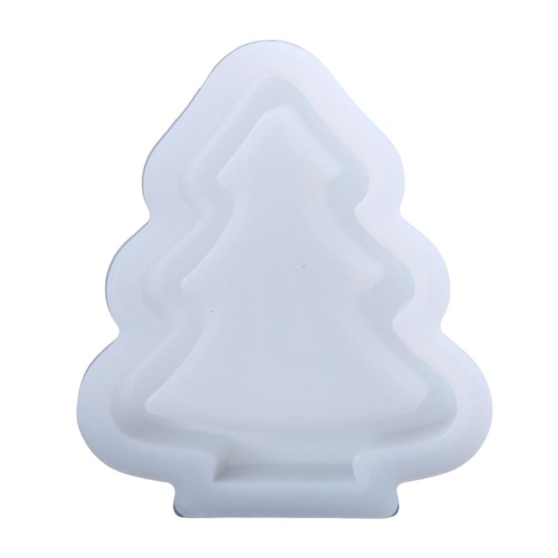 Forma na ozdobę biurka Elastyczna forma silikonowa na wydrążoną dekorację choinkową Formy gipsowe Materiały do wyrobu biżuterii