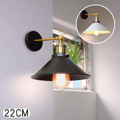Vintage Loft LED Wandlampe für Zuhause Industrielle Dekoration Retro Badezimmerbeleuchtung Eisenlampe 22CM E27 Edison Wandleuchten