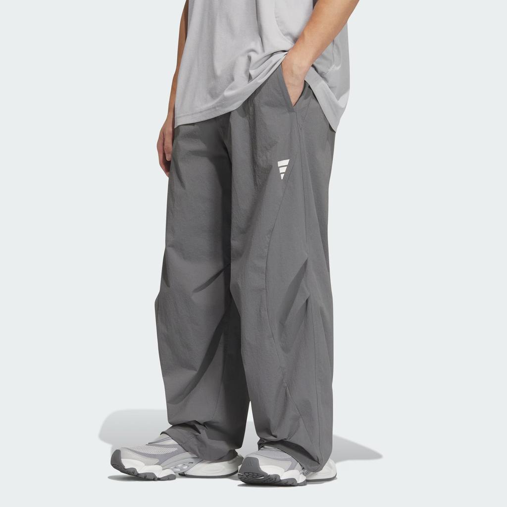 Adidas FOS Series Woven Tracksuit Bottoms Men Bottoms Gray JY8055