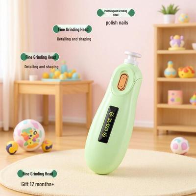 Premium Elektrische Baby-Nagelknipser – Automatisches Nagelfeilen & Schleifgerät für Hände & Füße
