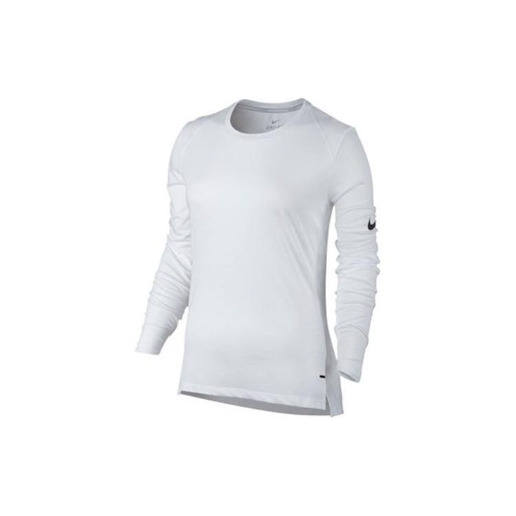 New Nike T Shirts Women's White 842740-100
