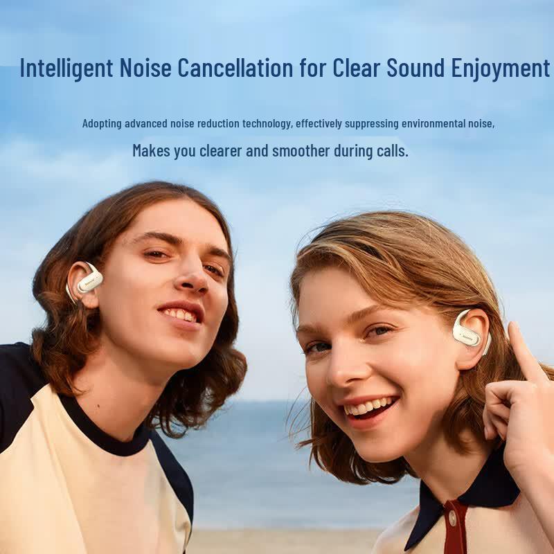 Newmine LY25 Open-Ear Active Noise Cancelling Bluetooth Headphones