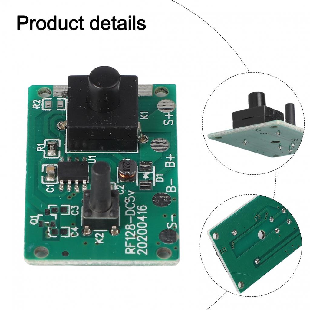 1 2V Solar Light String Circuit Board with Integrated Switch for Outdoor Use