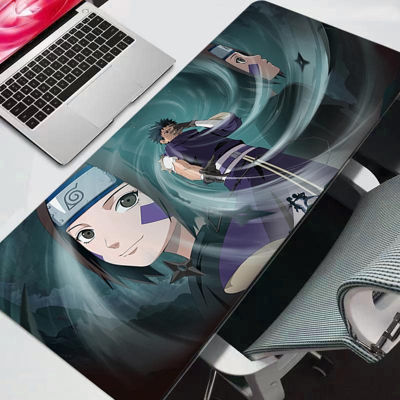 XXL Mouse Pad Naruto Anime Gamer Computer Mousepad Gaming Accessories Tablet Varmilo Keyboard Mausepad Durable Max Xxl