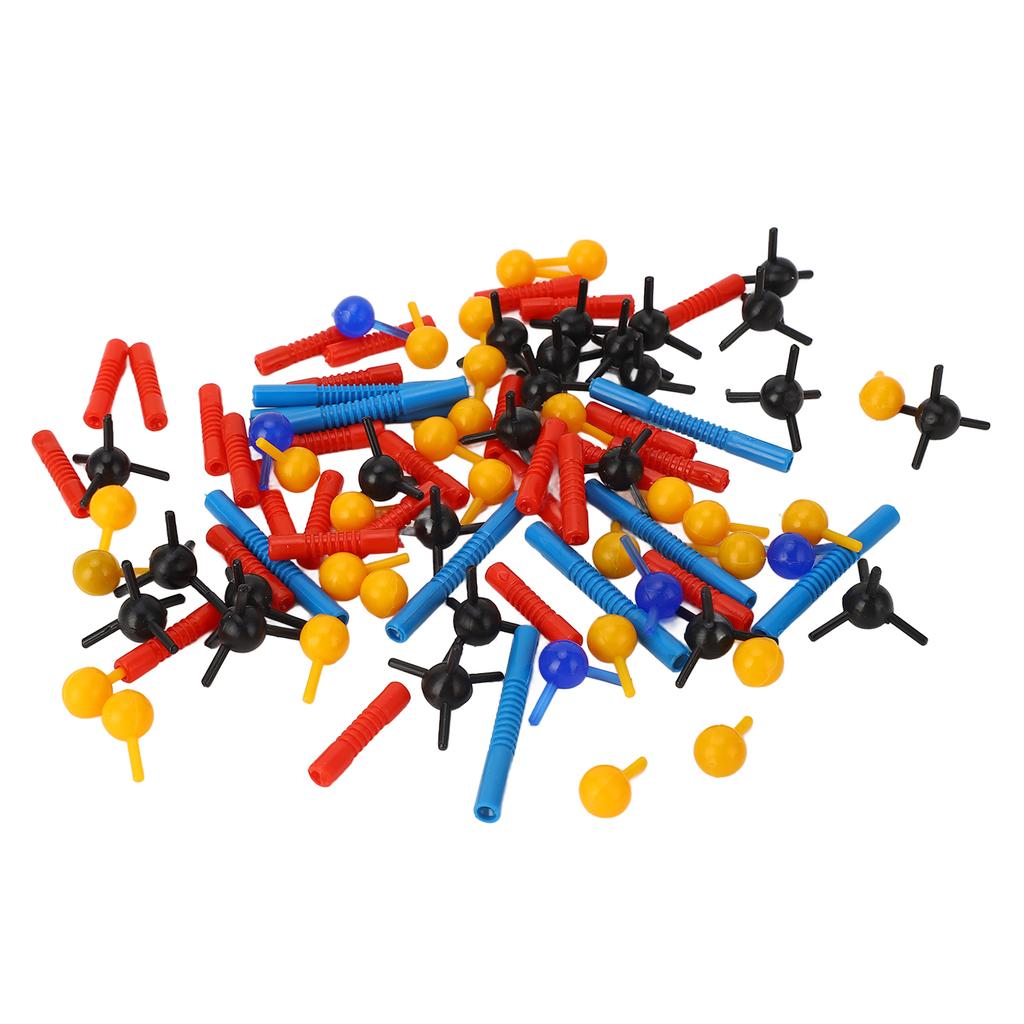 Molekylstrukturmodell Organisk kemi Kul-Pinne Skalenlig Modell med Förvaringslåda för Skollaboratorium