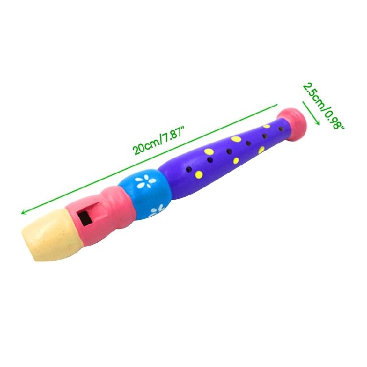 Blockflöte für Kinder Musikflöte für Schulkinder,Holz-Sopranblockflöte