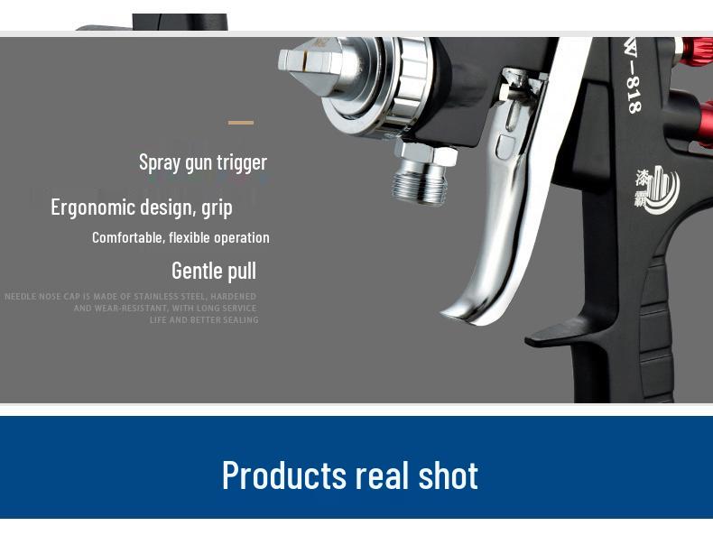 Multicolor Paint Spray Gun for Latex, Stone, and Sand Paints