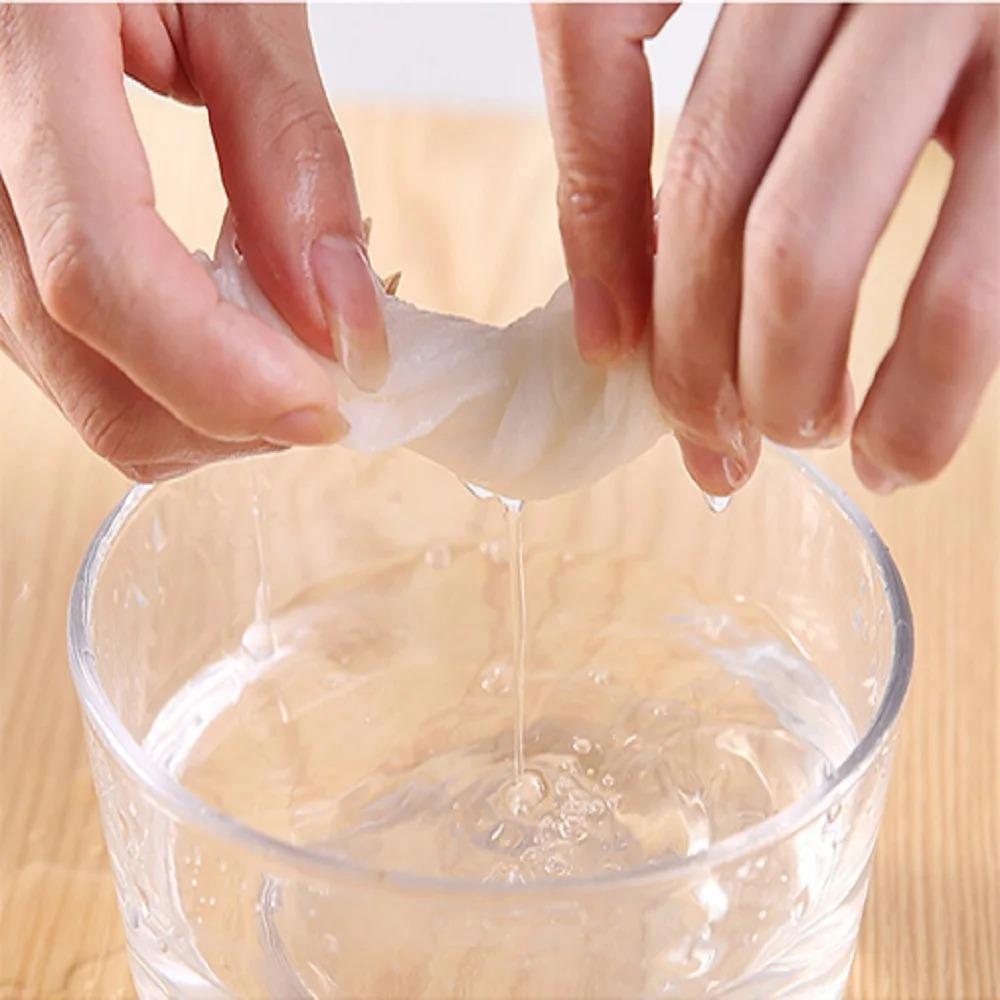 10pcs Portable Absorbent Towels Cotton Cloth Wipes New Small Face Towels