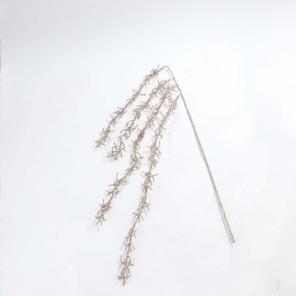 Plastic Artificial Christmas Glitter Branches Handmade Christmas Tree Decorations  New Year Decor