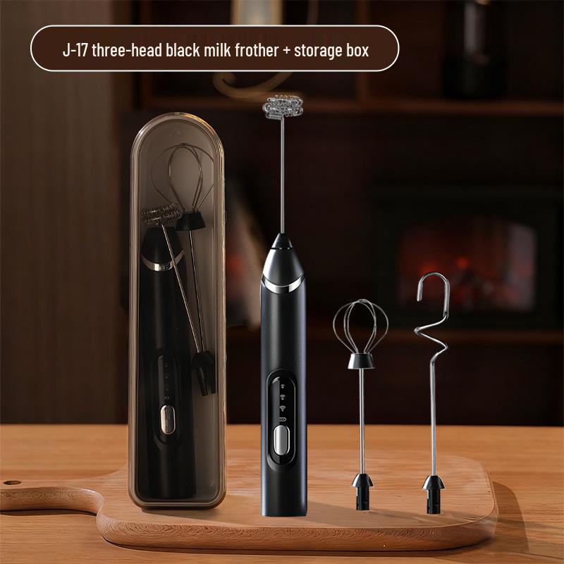 Electric Handheld Milk Frother & Egg Beater for Coffee and More