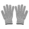 2Pcs Cut Resistant Gloves Level 5 Cutting Labor Gloves Suitable for Kitchen Garden Work Grey