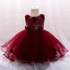Baby Girls Princess Dress 1st Birthday Party Butterfly Floral Gown Toddler Formal Wear