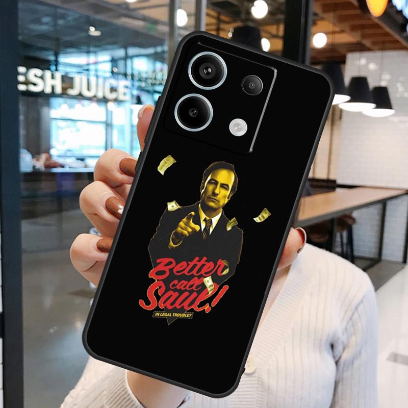 Better Call Saul Case For Xiaomi Redmi Note 14 Pro 10 11 12 13 15 Pro Plus Redmi 15 10C 12C 13C 14C 15C Cover