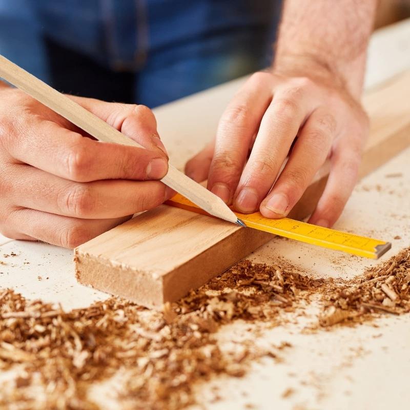 100 Pcs/Set Hexagon Pencils  Pencils Writing Pencils School Office Supplies for Painting Sketching