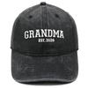 Hot Sale DAD MOM Embroidered Baseball Cap Washed Retro Male and Female Couples Casual Versatile Hat