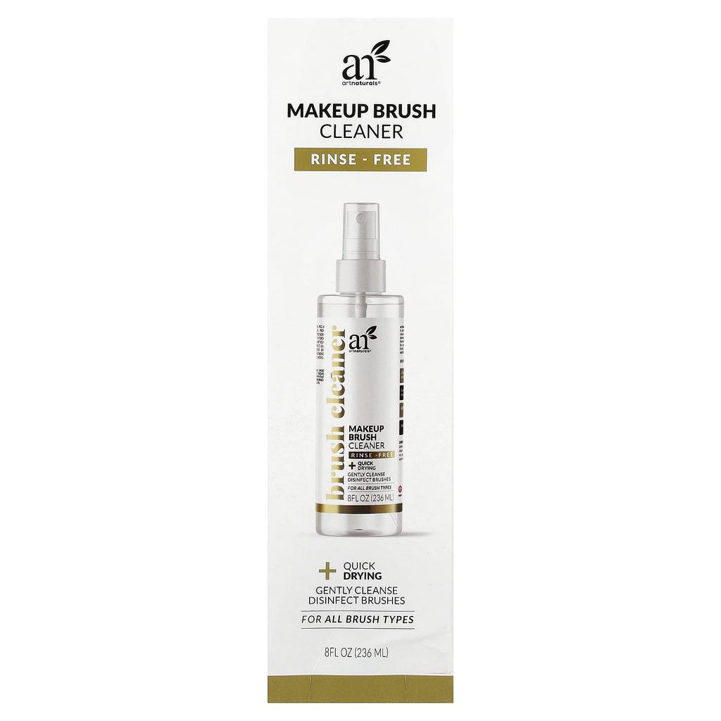 artnaturals Makeup Brush Cleaner, No-Rinse, 8 Fl Oz (236 Ml)