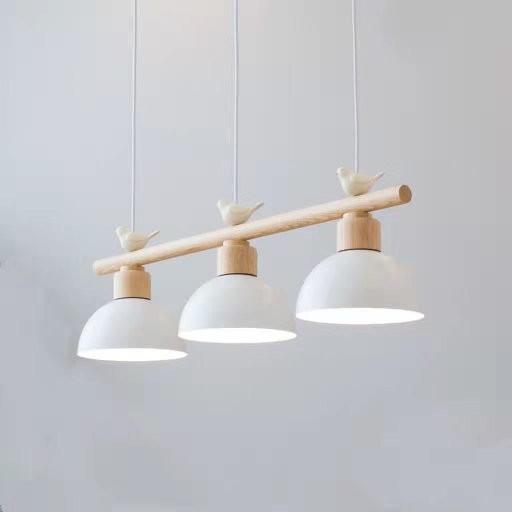 Nordic Modern Three-Head Pendant Lights - Simple Luxury Dining & Bar Bird Design