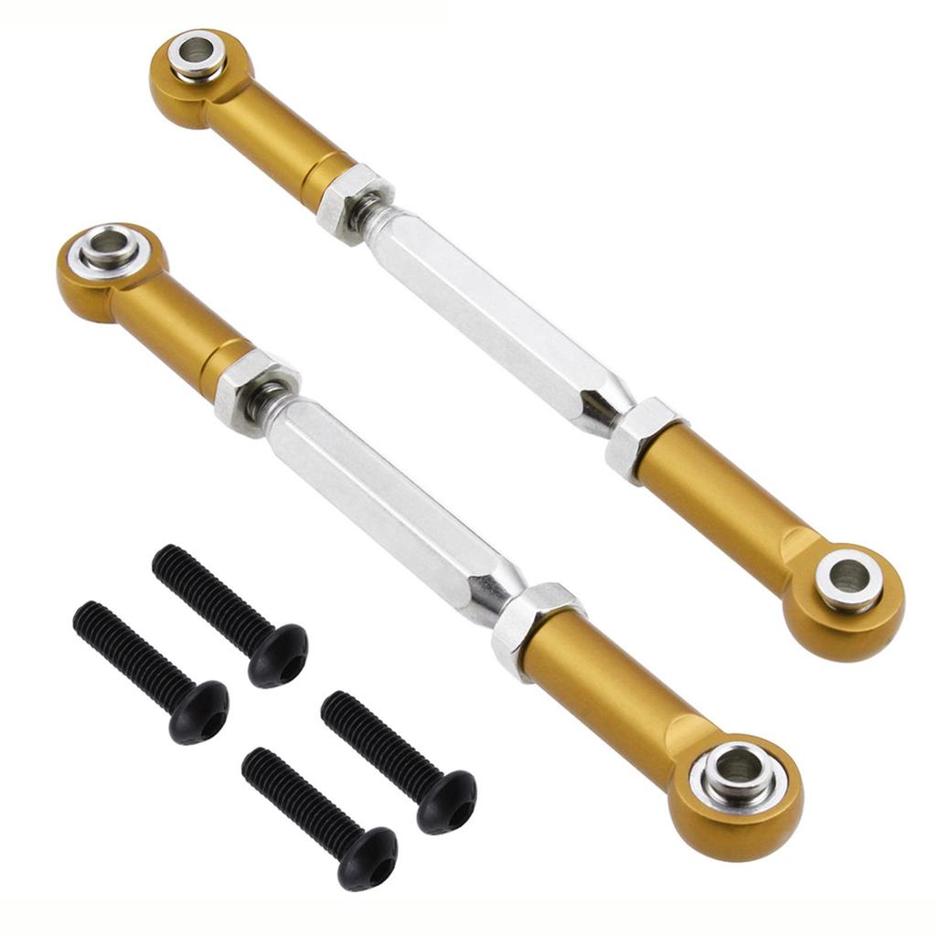 Aluminum Alloy Rear Suspension Tie Rod Arm for 1/10 Model Monster Truck Replacement