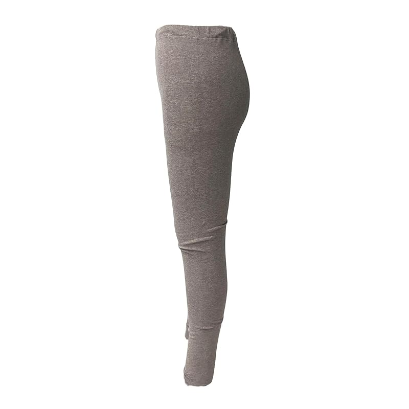 

[Petit Tailleur] 95% cotton that generates heat leggings black beige ladies M L LL inner Thin moisture absorption heat generation Anti-static stretch