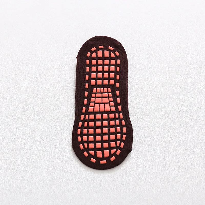 

1 пара нескользящих носков для пола, хлопковые носки для йоги и прыжков на батуте, удобные дышащие носки для раннего образования, носки для взрослых и детей для велоспорта Adult Sizes 35-42