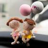 Rasmus Car Accessory Figure Mini Me 6-piece Set Free Gift, Namu Blue Couple, 1 piece,Korean Car Acc
