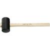Rubber Mallet - HAZET - 2143 - Length 320 Mm - Rubber Head 90 Shore - Ash Handle