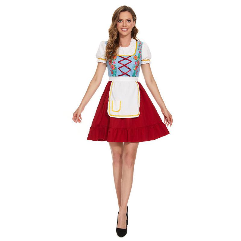 Europe, America, Amazon are selling German Beer Festival clothing, Badelia national parent-child dress set