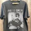 Patti Smith Punk Rock Holzkohle T-Shirt Nachdruck _ Vintage Film T-Shirt