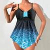 Women's Beachwear Summer Tankini Single Swimsuit   Two-piece Bikini  Plus Size