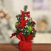 20CM Christmas Tree Ornament Christmas Table Decorations Multi Color Mini Sequin Xmas Trees Party Ornament  New  Gift
