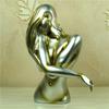 Abstract Naked Woman Bust Handmade Resin Belle Sculpture Human Body Art Ornament Lover's Gift Craft for Bedroom Decor Furnishing