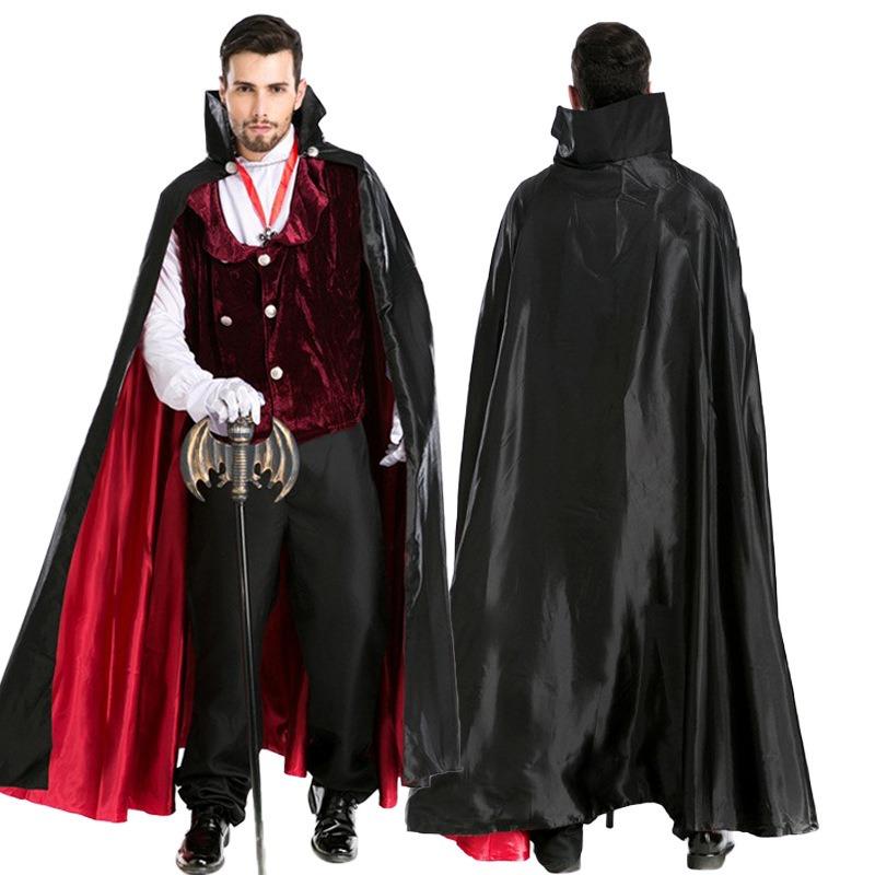 Halloween Costume Male Adult Male Prince Wizard Vampire Pirate Show Dress Accessories