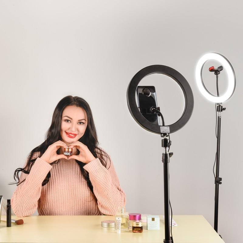 Selfie Sur Pied Avec Anneau Lumineux Et Support Téléphone Rl10 Wi Light
