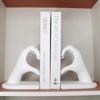 Handmade Resin Heart Bookends - Non-Slip Ornament for Home & Office Decor