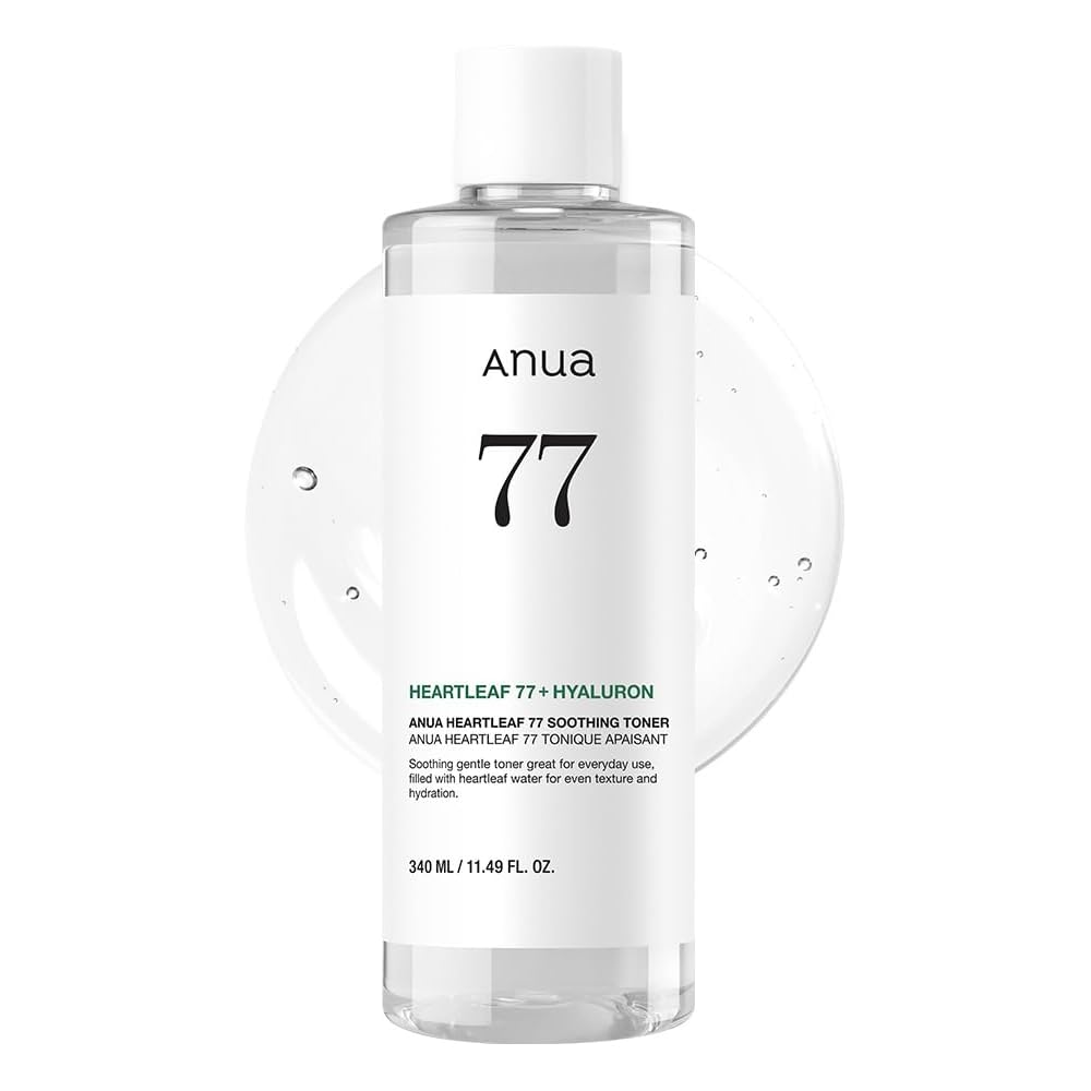 Anua Heartleaf 77 Soothing Toner 340ml Hydrating Skin Care for Oily Skin