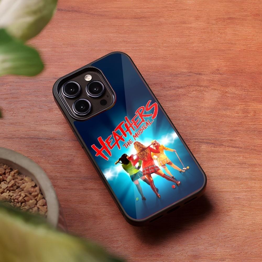 

Heathers The Musical Phone Case for Iphone 16 15 14 13 Pro Max 12 11 Mini 7 8 Plus Se Xr X Xs Fundas Shell PC+TPU Cover iphone 12mini