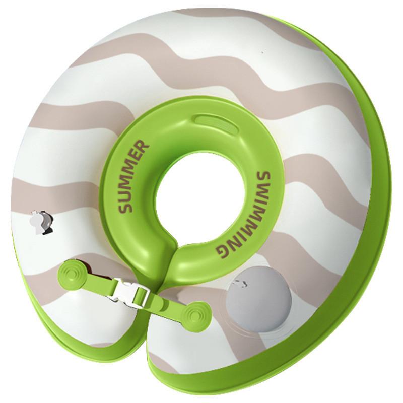 

Swimming Newborn Children Ring New Press Inflatable Environmental Material Pvc зелёный