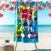 Bubble Bobble 2D Flat Print Beach Towel, Large Soft Quick Dry Towel for Beach Camping Swimming.NSTJ0928364
