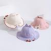 Korean Style Children's Sun Protection Lace Bucket Hat for Girls