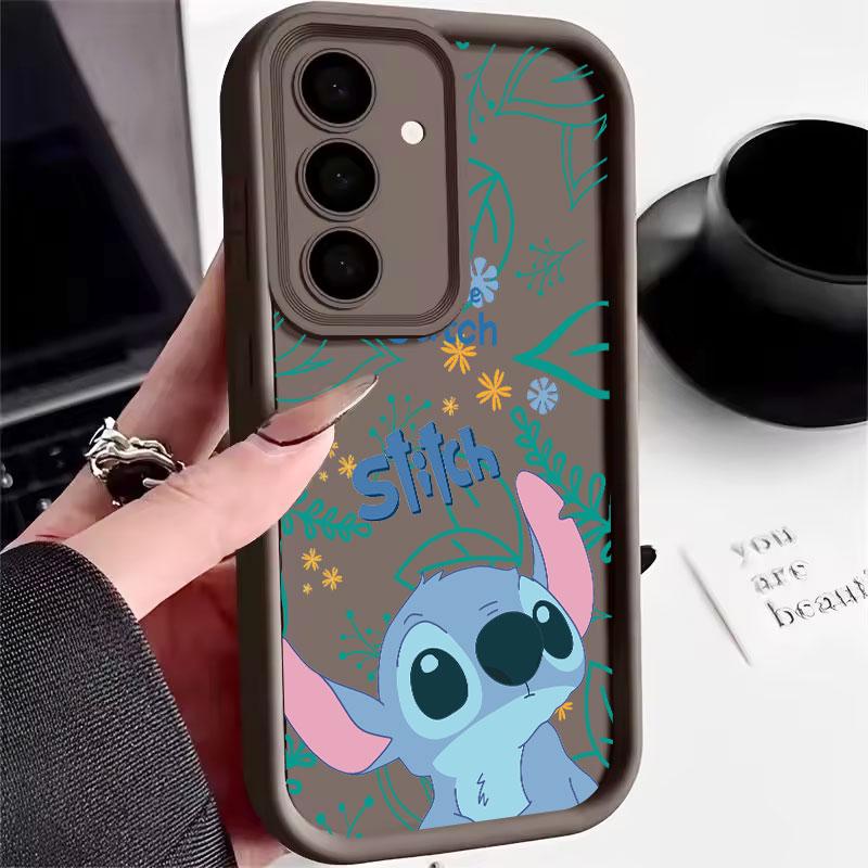 Stitch Anime S26 Ultra Case For Samsung Galaxy S26 S25 S24 S22 S23 Ultra S21 Plus S20 S25 FE Camera Protection Soft Cover