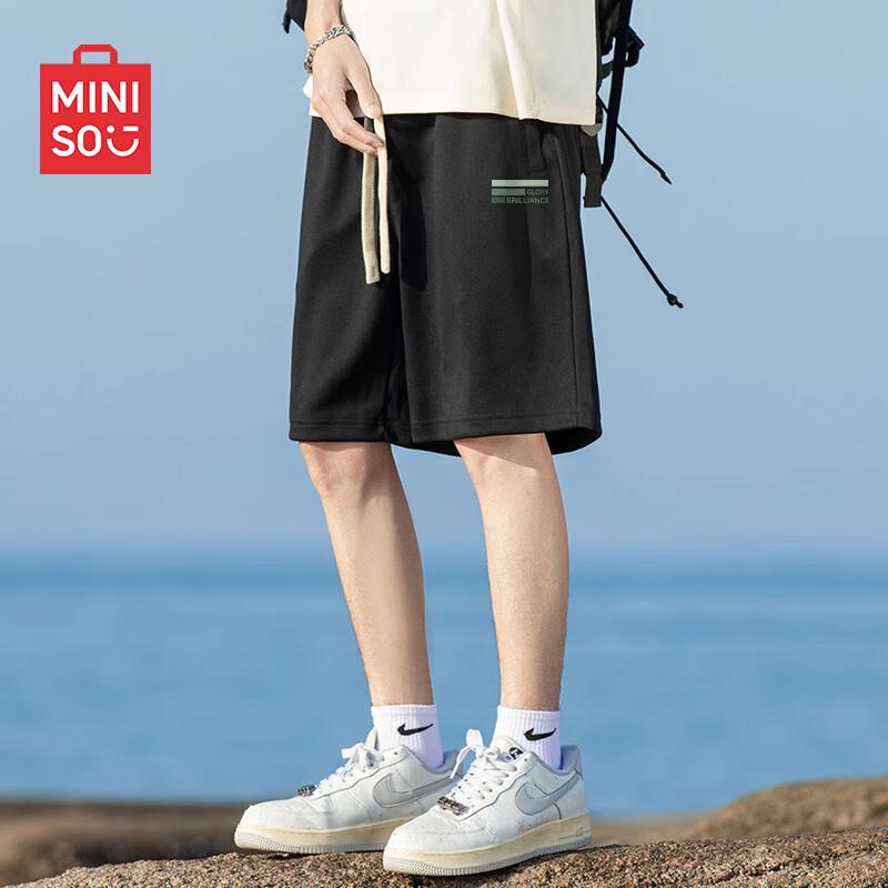 MINISO Men s 2025 Summer American Style Casual Sports Shorts XL