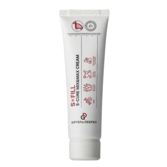 Differ & Deeper  SxFill S-Cure Mix & Max Cream 50ml – Skin Repair & Hydrating Facial Cream SxFill S-Cure Mix & Max Cream  1