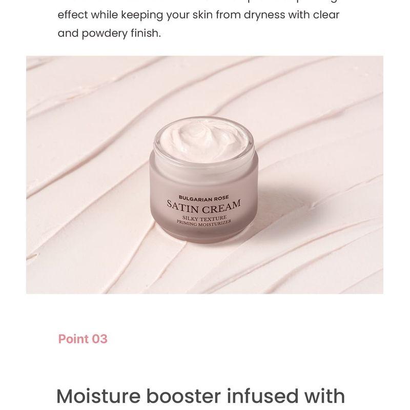heimish - Bulgarian Rose Satin Cream